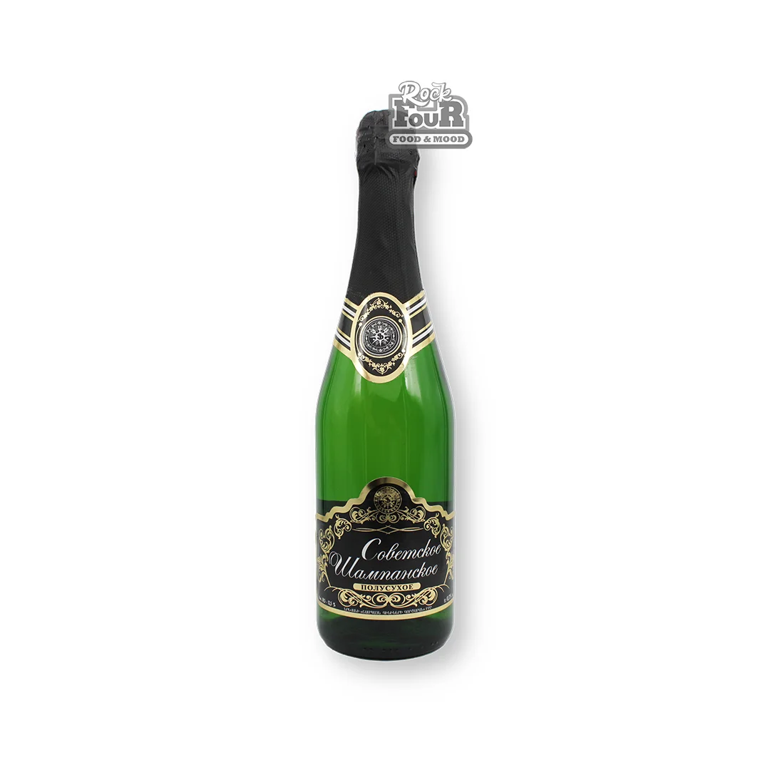 Champagne "Soviet" semi-dry 750ml